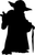 Yoda Silhouette 4 (2) Poster Canvas Movie Film Print A0 A1 A2 A3 A4 A5 A6 Art Wa