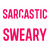 Sarcastic Awkward Sweary-01 (7) Poster Canvas Movie Film Print A0 A1 A2 A3 A4 A5