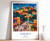 10_Asmara Print, Asmara Travel Poster, Eritrea Travel Print, Islamic Decor, Gift
