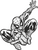 Spideman black & white3 (2) Poster Canvas Movie Film Print A0 A1 A2 A3 A4 A5 A6