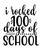 I Rocked 100 Days Of School-01 (2) Poster Text for you Canvas Print A0 A1 A2 A3