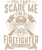 YOU-CAN'T-SCARE-ME-I'M-A-FIREFIGHTER-AND-A-MOM Poster Canvas Movie Film Print A0