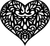 Heart ornament1 Poster Canvas Movie Film Print A0 A1 A2 A3 A4 A5 A6 Art Wall Dec