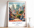 10_Sao Paulo Print, Sao Paulo Travel Poster, Brazil Travel Print, Tropical Decor