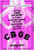 CBGB (2013)_2 Movie Film Poster Canvas iconic design