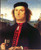 Perugino_Pietro_Portrait_of_Francesco_delle_Opere_1494 Poster Canvas Movie Film