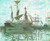 Monet- Ships in a Harbour Poster Canvas Movie Film Print A0 A1 A2 A3 A4 A5 A6 Ar