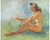 Zoe Mozert - Pin-Up Poster Canvas Movie Film Print A0 A1 A2 A3 A4 A5 A6 Art Wall