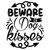Beware Of Dog Kisses-01 Poster Canvas Movie Film Print A0 A1 A2 A3 A4 A5 A6 Art