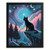 Black Cat Print Full Moon Wall Art Cat Wall Art Cat Gift Black Cat Painting (3)