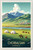 Exotic Choibalsan Mongolia Travel Poster - Majestic Steppes Landscape Art Print