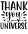 thank-you-universe Poster Canvas Movie Film Print A0 A1 A2 A3 A4 A5 A6 Art Wall