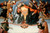 The Coronation of the Virgin, Domenico Ghirlandaio Poster Canvas Movie Film Prin