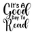 It's A Good Day To Read-01 Poster Canvas Movie Film Print A0 A1 A2 A3 A4 A5 A6 A