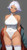 White Leotard & Thigh-Highs Anime E Girl Poster Canvas Movie Film Print A0 A1 A2