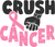 CrushCancer Custom Made Poster Canvas Print A0 A1 A2 A3 A4 A5 A6 Art Wall Decora