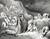 Dore_Gustave_61._Their_fingernails_tear_at_the_wounds_like_k Poster Canvas Movie