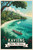 Tropical Paradise Kavieng, Papua New Guinea - Exotic Travel Poster Art Print Pos
