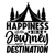 Happiness is a journey not a destination-01 Poster Canvas Movie Film Print A0 A1