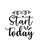 start today-01 Poster Canvas Movie Film Print A0 A1 A2 A3 A4 A5 A6 Art Wall Deco