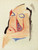 Pablo Picasso - Study for Les Demoiselles d'Avignon Head of the young woman Squa