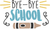 BYE-BYE School (2) Poster Canvas Movie Film Print A0 A1 A2 A3 A4 A5 A6 Art Wall