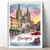 Burgos Spain Travel Poster - Gothic Cathedral & Historic Charm Art Print Poster