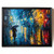 Umbrella Stranger Wall Art Oil Style Landscape Oil Umbrella Art Print Picture (3