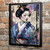 Geisha Art Print Watercolour Wall Art Japanese Home Decor (1) Poster Canvas Movi