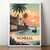 Exotic Mombasa Kenya Travel Poster - Swahili Cultural Art Print Poster Canvas Mo