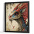 Dragon Wall Art Print Mystical Creature Artwork Cute Dragon Poster Novelty Art (