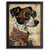 Dog Steampunk Dog Vintage Wall Art Print Steampunk Wall Art Picture Print Gift (