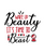 Wake Up Beauty It's Time To Beast-01 Poster Canvas Movie Film Print A0 A1 A2 A3