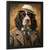 Springer Spaniel Wall Art Retro Dog In A Suit Print Poster Art Funny Dog Gift Po
