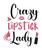 Crazy Lipstick Lady-01 (5) Poster Canvas Movie Film Print A0 A1 A2 A3 A4 A5 A6 A