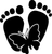 BabyFeet-23 Poster Canvas Movie Film Print A0 A1 A2 A3 A4 A5 A6 Art Wall Decorat