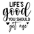 Life's Good You Should Get One-01 (2) Poster Canvas Movie Film Print A0 A1 A2 A3
