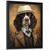 Springer Spaniel Wall Art Retro Dog In A Suit Print Poster Art Funny Dog Gift (3