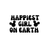 happiest girl on earth Poster Canvas Movie Film Print A0 A1 A2 A3 A4 A5 A6 Art W