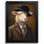 Sheep In A Suit Print Vintage Gentleman Portait Art Animal Wall Art Sheep Gift (