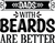 dads with beards are better Poster Canvas Movie Film Print A0 A1 A2 A3 A4 A5 A6