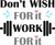 dont wish for it work for it Poster Canvas Movie Film Print A0 A1 A2 A3 A4 A5 A6