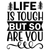 life is tough but so are you-01 (3) Poster Canvas Movie Film Print A0 A1 A2 A3 A