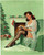 very-homely-intense-painting-by-gil-elvgren-woman- (1) Poster Canvas Movie Film