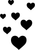 heart2-black (2) Poster Canvas Movie Film Print A0 A1 A2 A3 A4 A5 A6 Art Wall De