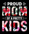 Proud mom of a pretty kids-01 Poster Canvas Movie Film Print A0 A1 A2 A3 A4 A5 A