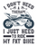 I don t need a therapy I just need to ride my fat bike-01 Poster Canvas Movie Fi