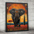 Majestic Elephant Wall Art Print Gift Home Animal Wall Artwork Elephant Picture Majestic Elephant Wall Art Print Gift Home Animal Wall Artwork Elephant Picture