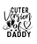 Cuter Version of Daddy-01 (2) Poster Canvas Movie Film Print A0 A1 A2 A3 A4 A5 A