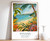5_Panama Print, Panama Travel Poster, North America Travel Poster, Tropical Deco